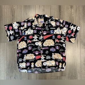 Chicago White Sox Men's L Reyn Spooner Brand MLB‎ Hawaiian Button Up Shirt Rayon
